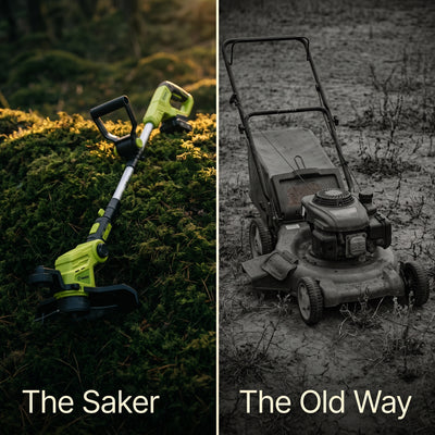 TorqueShark pro Cordless 2-in-1 Grass Shear