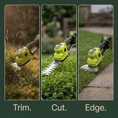 TorqueShark pro Cordless 2-in-1 Grass Shear